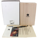 2004 NAMIKI YUKARI MAKI-E GRAPEVINE 18K BROAD NIB FOUNTAIN PEN MINT OFFERED BY ANTIQUE DIGGER