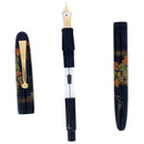 2004 NAMIKI YUKARI MAKI-E GRAPEVINE 18K BROAD NIB FOUNTAIN PEN MINT OFFERED BY ANTIQUE DIGGER