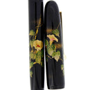 CIRCA 2006 NAMIKI YUKARI MAKI-E MORNING GLORY 18K MED NIB FOUNTAIN PEN MINT OFFERED BY ANTIQUE DIGGER