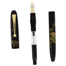 CIRCA 2006 NAMIKI YUKARI MAKI-E MORNING GLORY 18K MED NIB FOUNTAIN PEN MINT OFFERED BY ANTIQUE DIGGER