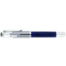 2006 PELIKAN M625 SOUVERAN STERLING TRIM & TRANSPARENT DARK BLUE BARREL 18K MED Nib FOUNTAIN PEN MINT OFFERED BY ANTIQUE DIGGER