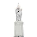 2006 PELIKAN M625 SOUVERAN STERLING TRIM & TRANSPARENT DARK BLUE BARREL 18K MED Nib FOUNTAIN PEN MINT OFFERED BY ANTIQUE DIGGER