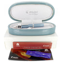 2006 PILOT LIMITED EDITION ICE BLUE VANISHING POINT 18K MEDIUM NIB FOUNTAIN PEN NEVER INKED OFFERED BY ANTIQUE DIGGER