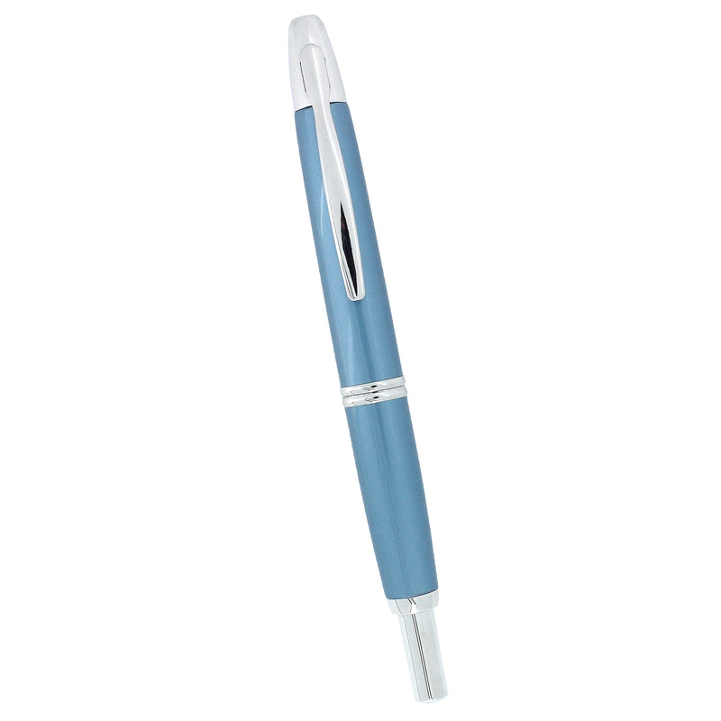 2006 PILOT LIMITED EDITION ICE BLUE VANISHING POINT 18K MEDIUM NIB FOUNTAIN PEN NEVER INKED OFFERED BY ANTIQUE DIGGER