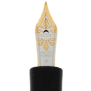 2006 VISCONTI ROMANICA LIMITED EDITION 134/1000 STERLING SILVER FOUNTAIN PEN NEVER INKED OFFERED BY ANTIQUE DIGGER