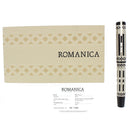 2006 VISCONTI ROMANICA LIMITED EDITION 134/1000 STERLING SILVER FOUNTAIN PEN NEVER INKED OFFERED BY ANTIQUE DIGGER