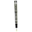 2006 VISCONTI ROMANICA LIMITED EDITION 134/1000 STERLING SILVER FOUNTAIN PEN NEVER INKED OFFERED BY ANTIQUE DIGGER