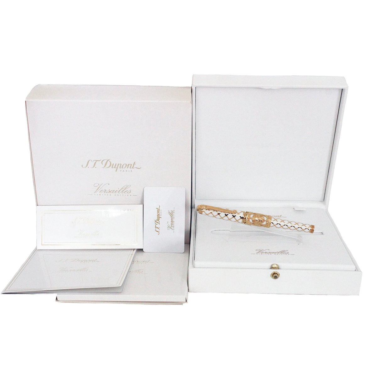 希少)Fastes de Versailles NEVER INKED 2006 S.T. DUPONT VERSAILLES LIMITED EDITION FOUNTAIN PEN M