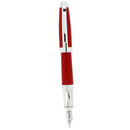 2004 S.T. DUPONT OLYMPIO RED PLACED METAL 18K M NIB LARGE FOUNTAIN PEN MINT OFFERED BY ANTIQUE DIGGER