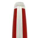 2004 S.T. DUPONT OLYMPIO RED PLACED METAL 18K M NIB LARGE FOUNTAIN PEN MINT OFFERED BY ANTIQUE DIGGER