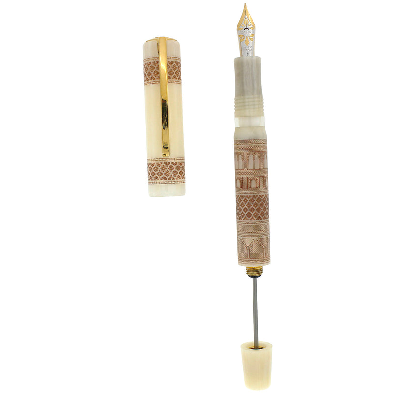 2006 VISCONTI MUDEJAR ART OF ARAGON LIMITED EDITION 403/600 SCRIMSHAW  FOUNTAIN PEN NEVER INKED OFFERED BY ANTIQUE DIGGER