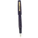 2007 DANITRIO KARA-NURI FLAT TOP PURPLE ON PURPLE EBONITE FOUNTAIN PEN MINT OFFERED BY ANTIQUE DIGGER