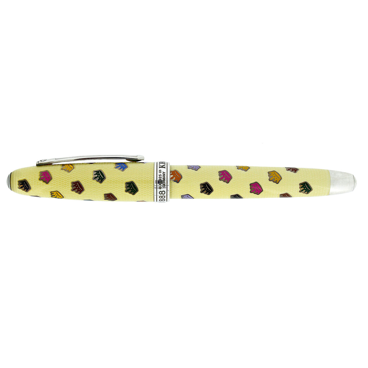 CIRCA 2007 KRONE KRONOLOGY STERLING & IVORY ENAMELED LIMITED EDITION F