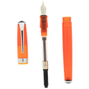 NEW OLD STOCK 2007 LEVENGER TRUE WRITER FIREBALL DEMO FOUNTAIN PEN W/FIREBALL INK OFFERED BY ANTIQUE DIGGER