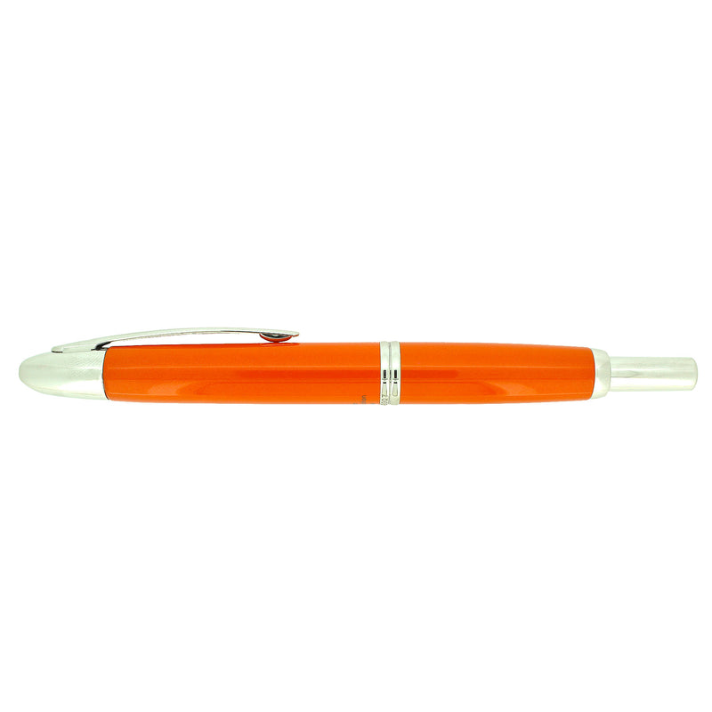 2007 PILOT LIMITED EDITION ORANGE VANISHING POINT 18K MEDIUM NIB FOUNTAIN PEN NEVER INKED