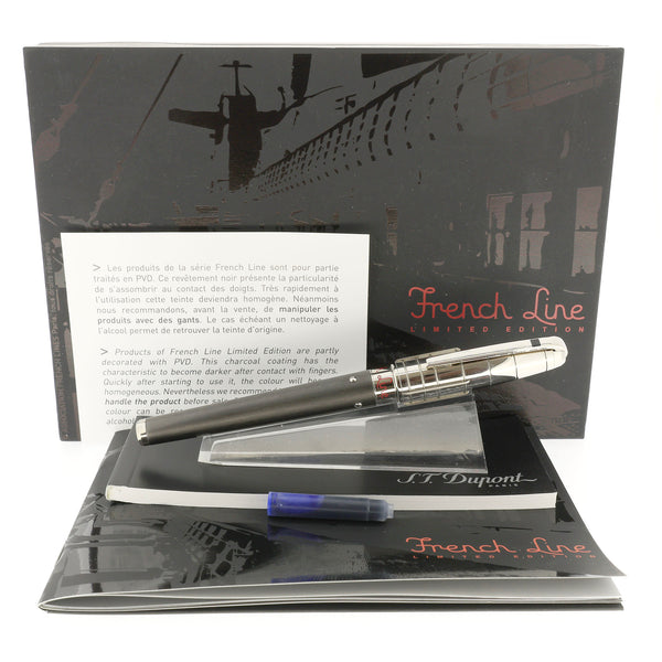 2007 S.T. DUPONT FRENCH LINE LIMITED EDITION 359/1864 FOUNTAIN PEN NEV