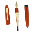 CIRCA 2007 SAILOR KOP RED URUSHI LACQUER ON EBONITE 21K MED NIB FOUNTAIN PEN NEVER INKED OFFERED BY ANTIQUE DIGGER