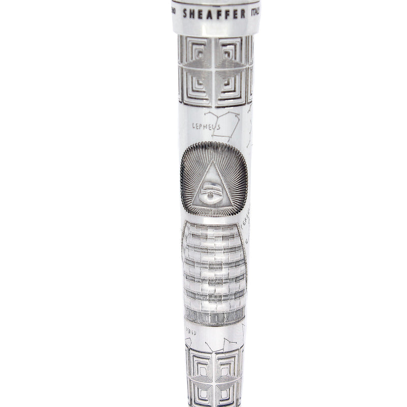 SCARCE 2006 SHEAFFER STARS OF EGYPT STERLING SILVER LIMITED EDITION 38/360 FOUNTAIN PEN NEVER INKED OFFERED BY ANTIQUE DIGGER