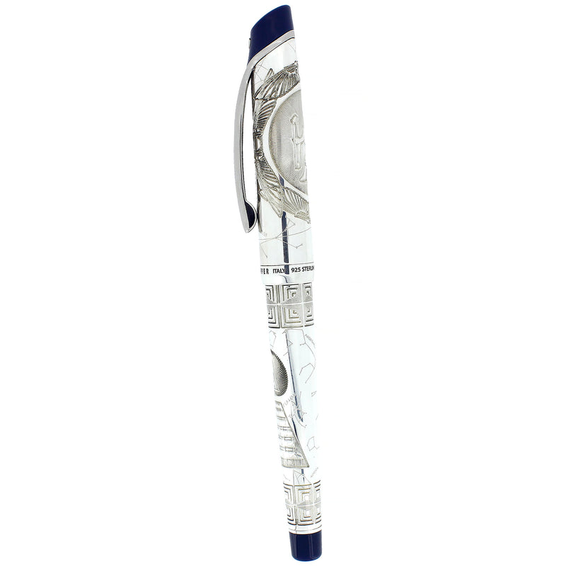 SCARCE 2006 SHEAFFER STARS OF EGYPT STERLING SILVER LIMITED EDITION 38/360 FOUNTAIN PEN NEVER INKED OFFERED BY ANTIQUE DIGGER