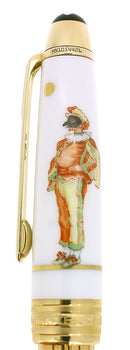 2007 MONTBLANC ANNUAL EDITION VENETIAN CARNIVAL PULCINELLA LIMITED EDITION FOUNTAIN PEN NEVER INKED OFFERED BY ANTIQUE DIGGER