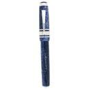 2008 ANCORA MAXIMA MOTTLED BLUE 18K MEDIUM NIB FOUNTAIN PEN MINT OFFERED BY ANTIQUE DIGGER