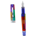 CIRCA 2008 ATELIER SIMONI (BY THE FOUNDERS OF OMAS) RAINBOW LIMITED EDITION 6 OF 75 FOUNTAIN PEN MINT OFFERED BY ANTIQUE DIGGER