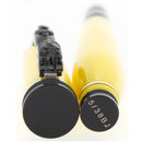 2008 LOIMINCHAY MINI QIAN LONG LIMITED EDITION MANDARIN YELLOW W/BLACK JADE CLIP FOUNTAIN PEN MINT W/DOCUMENTATION OFFERED BY ANTIQUE DIGGER