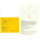 2008 LOIMINCHAY MINI QIAN LONG LIMITED EDITION MANDARIN YELLOW W/BLACK JADE CLIP FOUNTAIN PEN MINT W/DOCUMENTATION OFFERED BY ANTIQUE DIGGER