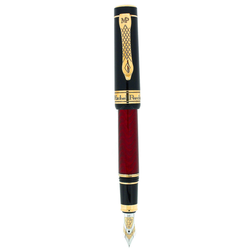 2008 MICHEL PERCHIN MP5 LIMITED EDITION 27/188 STERLING VERMEIL TRIM FOUNTAIN PEN MINT OFFERED BY ANTIQUE DIGGER