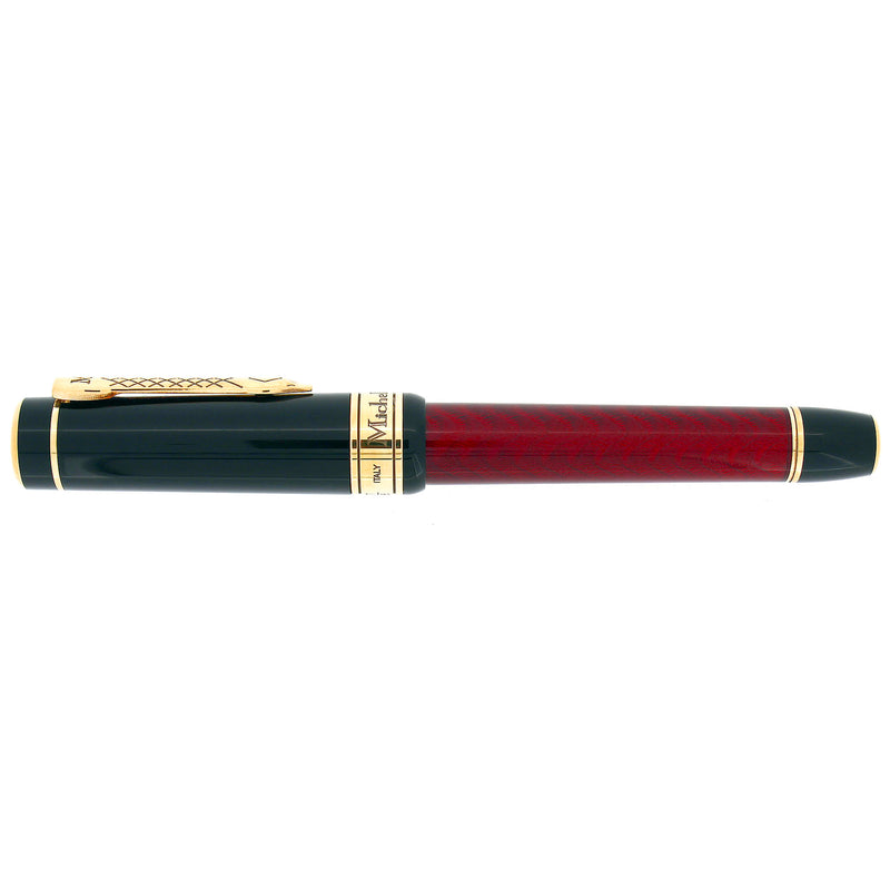 2008 MICHEL PERCHIN MP5 LIMITED EDITION 27/188 STERLING VERMEIL TRIM FOUNTAIN PEN MINT OFFERED BY ANTIQUE DIGGER