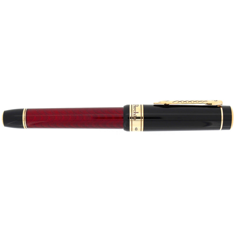 2008 MICHEL PERCHIN MP5 LIMITED EDITION 27/188 STERLING VERMEIL TRIM FOUNTAIN PEN MINT OFFERED BY ANTIQUE DIGGER