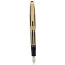 2008 MONTBLANC SOLITAIRE LEGRAND N°146 GOLD & BLACK 18K M NIB FOUNTAIN PEN NEVER INKED OFFERED BY ANTIQUE DIGGER