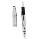 NEVER INKED 2008 MONTBLANC SOLITAIRE LEGRAND N°146 STAINLESS STEEL 14K M NIB FOUNTAIN PEN OFFERED BY ANTIQUE DIGGER