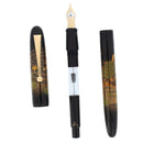 CIRCA 2008 NAMIKI YUKARI MAKI-E TURTLES 18K BROAD NIB FOUNTAIN PEN NEVER INKED OFFERED BY ANTIQUE DIGGER