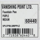 2008 PILOT LIMITED EDITION PURPLE VANISHING POINT 18K BROAD NIB FOUNTAIN PEN OFFERED BY ANTIQUE DIGGER