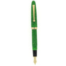 1992 SAILOR MAGELLAN JADE GREEN 14K H-M NIB FOUNTAIN PEN STICKERED NEW IN BOX OFFERED BY ANTIQUE DIGGER