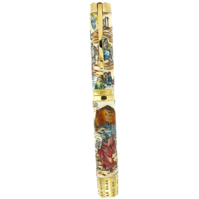 2008 VISCONTI LA BIBBIA CHRISTIAN BIBLE LIMITED EDITION 83/999 FOUNTAIN PEN NEVER INKED