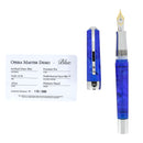 NEVER INKED 2008 VISCONTI OPERA MASTER DEMO BLUE LIMITED EDITION 18K M NIB FOUNTAIN PEN OFFERED BY ANTIQUE DIGGER