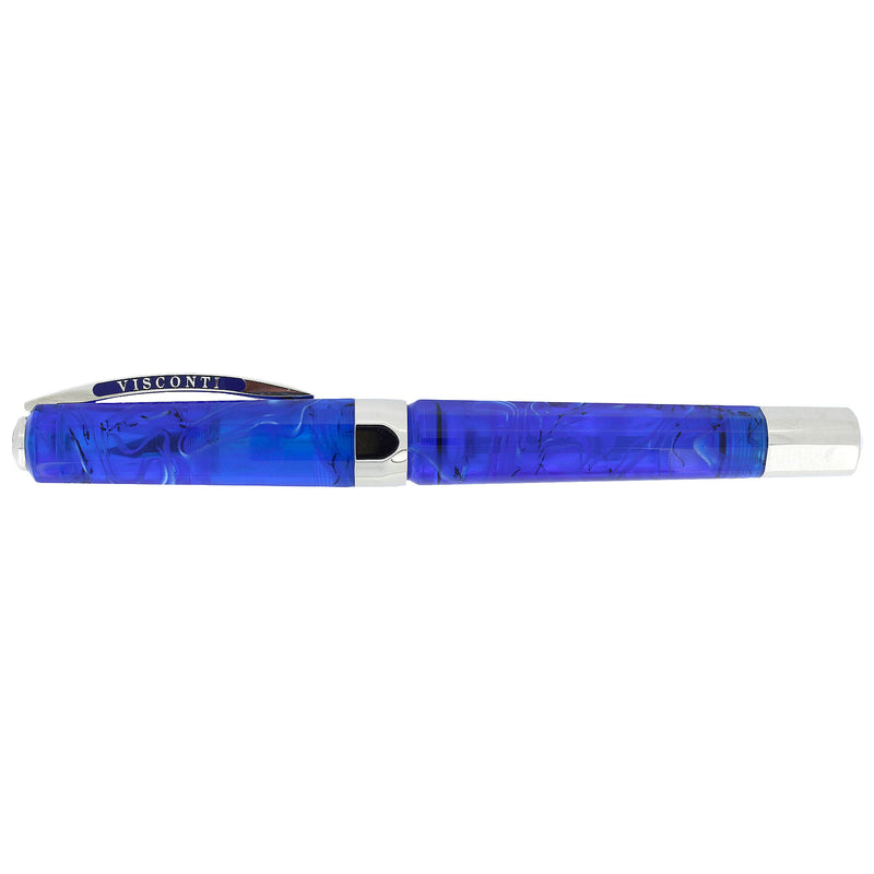 NEVER INKED 2008 VISCONTI OPERA MASTER DEMO BLUE LIMITED EDITION 18K M NIB FOUNTAIN PEN OFFERED BY ANTIQUE DIGGER
