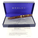 2009 BEXLEY OWNERS CLUB LIMITED EDITION RED/BLACK EBONITE FOUNTAIN PEN MINT OFFERED BY ANTIQUE DIGGER