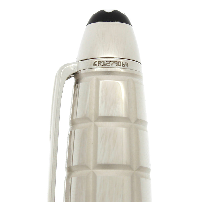 2009 MONTBLANC SOLITAIRE LEGRAND N°146 PLATINUM FACETED 18K M NIB FOUNTAIN PEN NEVER INKED OFFERED BY ANTIQUE DIGGER