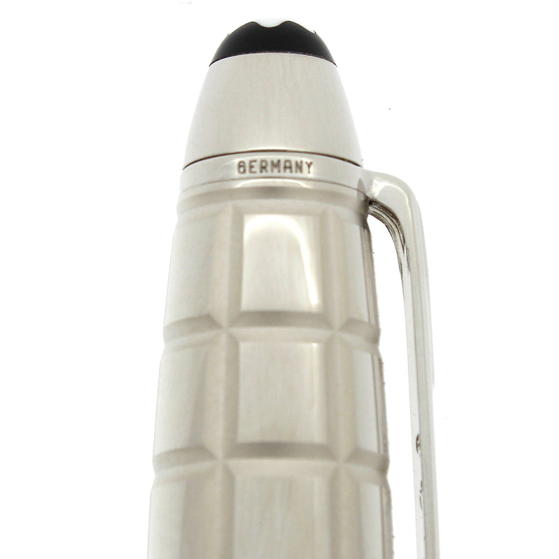 2009 MONTBLANC SOLITAIRE LEGRAND N°146 PLATINUM FACETED 18K M NIB FOUNTAIN PEN NEVER INKED OFFERED BY ANTIQUE DIGGER