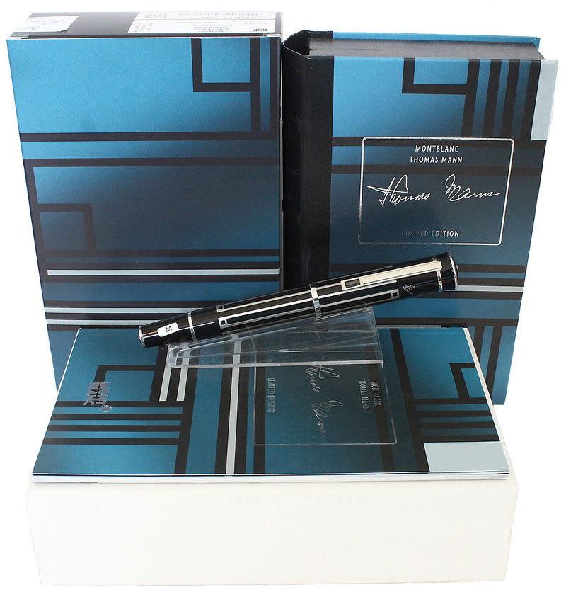 NEVR INKED 2009 MONTBLANC THOMAS MANN WRITER'S SERIES LIMITED EDITION FOUNTAIN PEN OFFERED BY ANTIQUE DIGGER