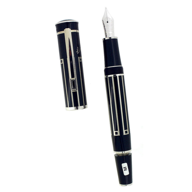 NEVER INKED 2009 MONTBLANC THOMAS MANN WRITER'S SERIES LIMITED EDITION 5366/12000 FOUNTAIN PEN OFFERED BY ANTIQUE DIGGER