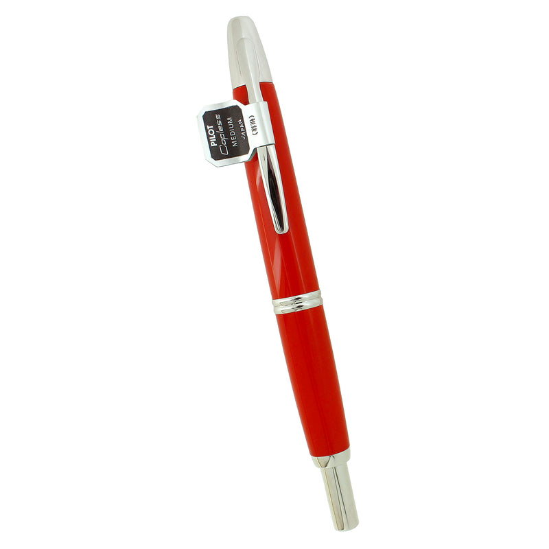 2009 PILOT LIMITED EDITION VIVID RED VANISHING POINT 18K BROAD NIB FOUNTAIN PEN NEVER INKED OFFERED BY ANTIQUE DIGGER