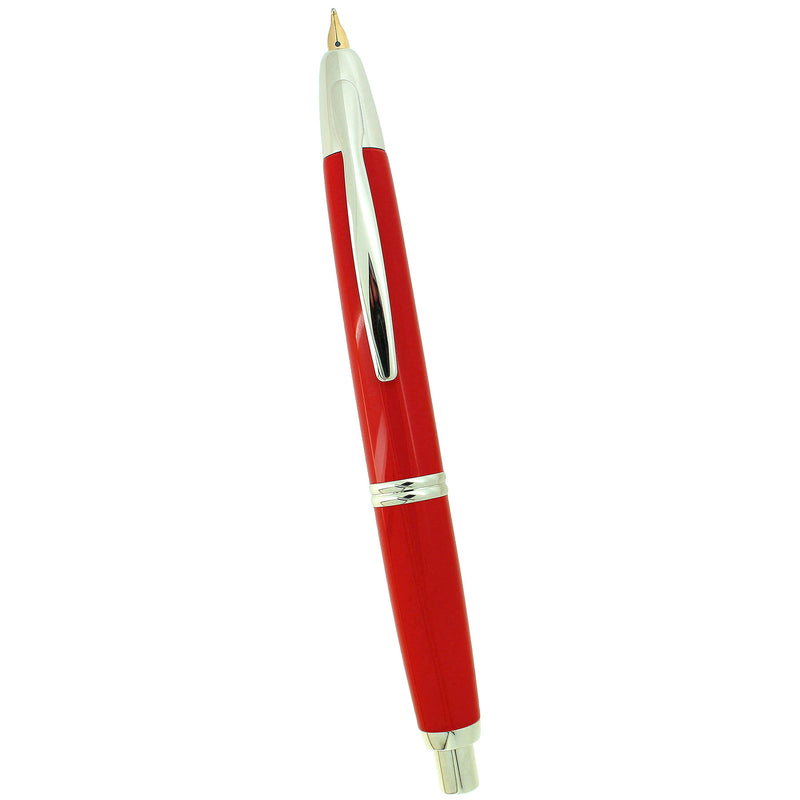 2009 PILOT LIMITED EDITION VIVID RED VANISHING POINT 18K BROAD NIB FOUNTAIN PEN NEVER INKED OFFERED BY ANTIQUE DIGGER