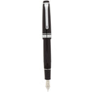 2009 SAILOR PRO GEAR SLIM BLACK W/SILVER TRIM 14K MUSIC NIB FOUNTAIN PEN NEVER INKED OFFERED BY ANTIQUE DIGGER
