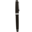 2009 SAILOR PRO GEAR SLIM BLACK W/SILVER TRIM 14K MUSIC NIB FOUNTAIN PEN NEVER INKED OFFERED BY ANTIQUE DIGGER