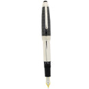 NEVER INKED 2010 MONTBLANC SOLITAIRE LEGRAND N°146 BLACK PRISMA 18K M NIB FOUNTAIN PEN OFFERED BY ANTIQUE DIGGER