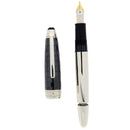 NEVER INKED 2010 MONTBLANC SOLITAIRE LEGRAND N°146 BLACK PRISMA 18K M NIB FOUNTAIN PEN OFFERED BY ANTIQUE DIGGER